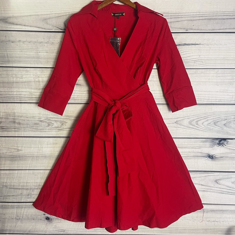 Miusol Red Dress NWT